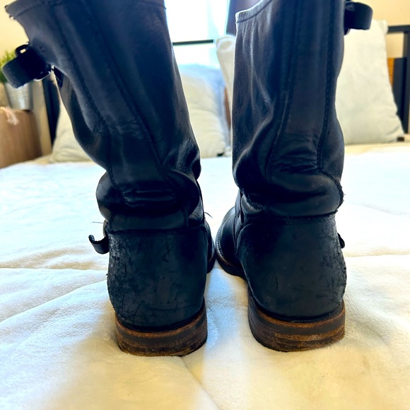 Frye Short Leather Boots - Picture 4 of 5